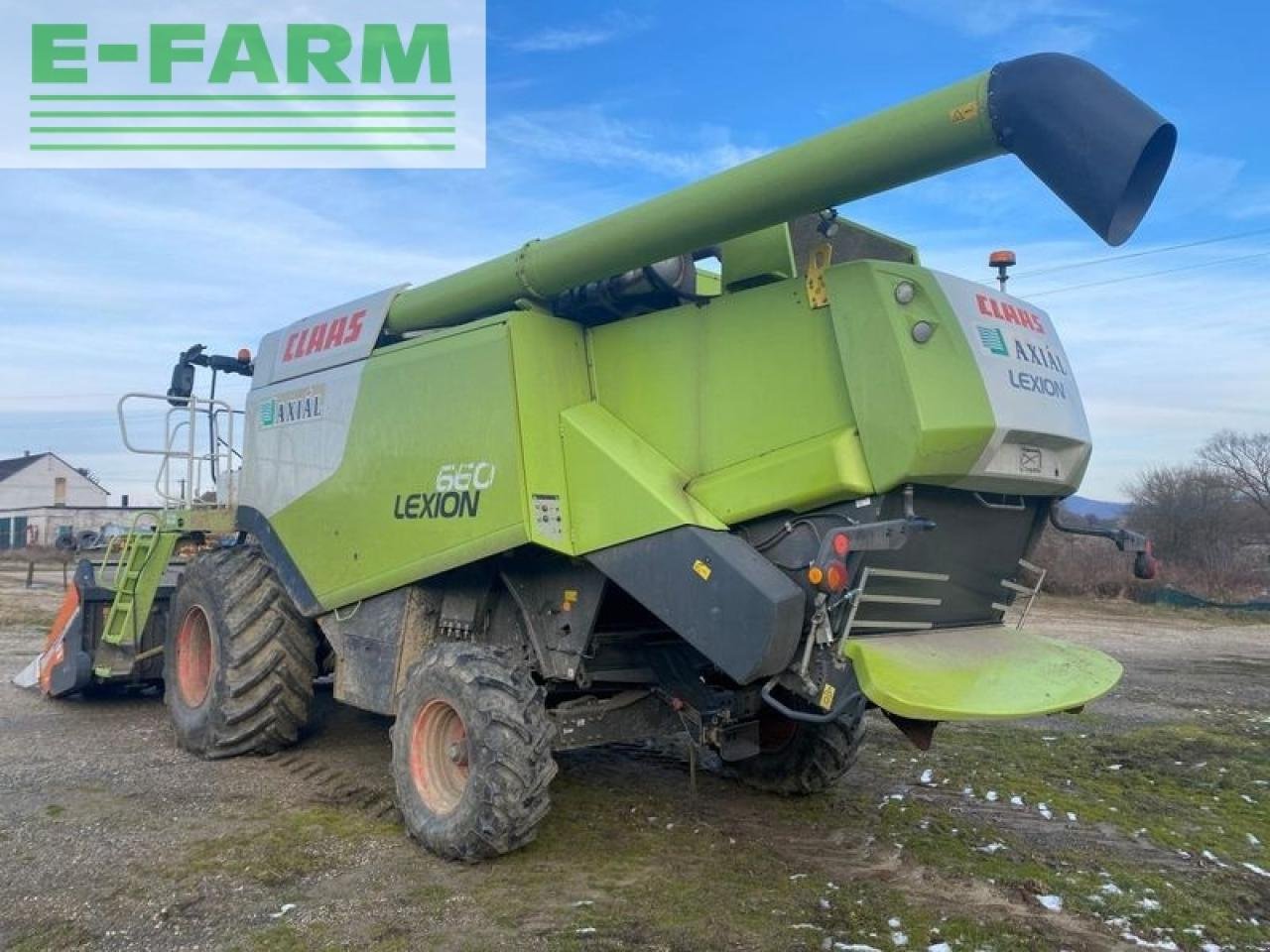 Mähdrescher typu CLAAS lexion 660, Gebrauchtmaschine w SZEGED (Zdjęcie 4)