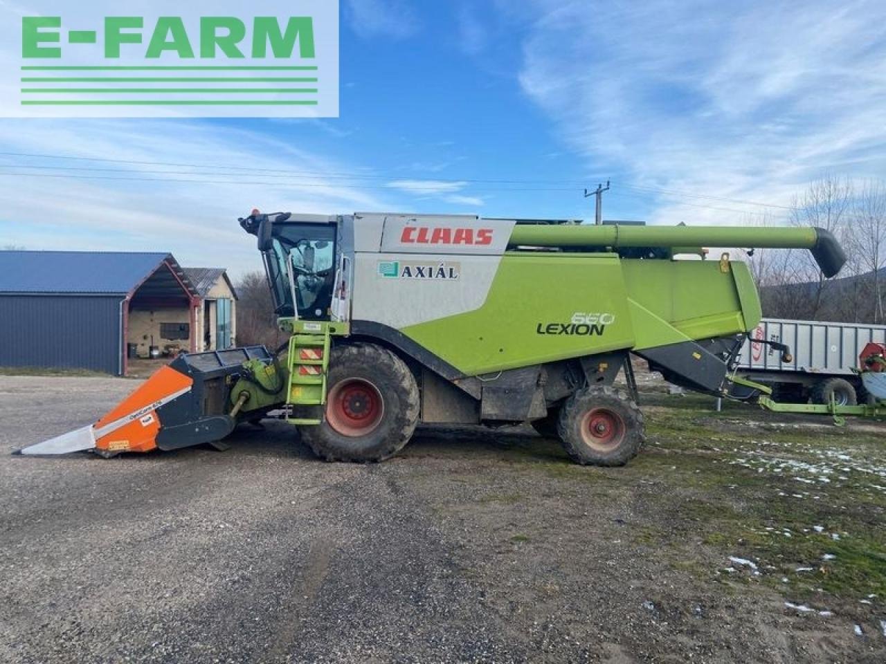 Mähdrescher des Typs CLAAS lexion 660, Gebrauchtmaschine in SZEGED (Bild 5)