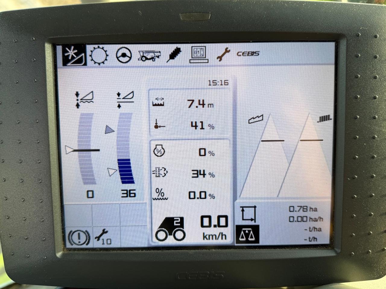 Mähdrescher des Typs CLAAS Lexion 660, Gebrauchtmaschine in Könnern (Bild 9)