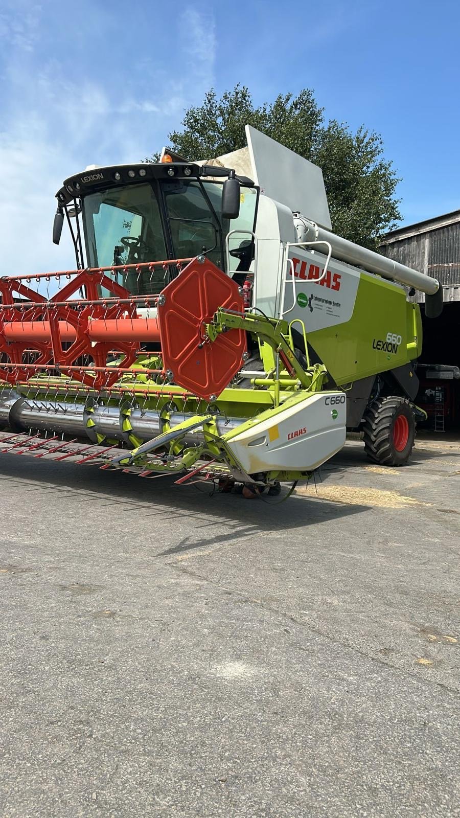 Mähdrescher типа CLAAS Lexion 660, Gebrauchtmaschine в Ditzingen (Фотография 1)