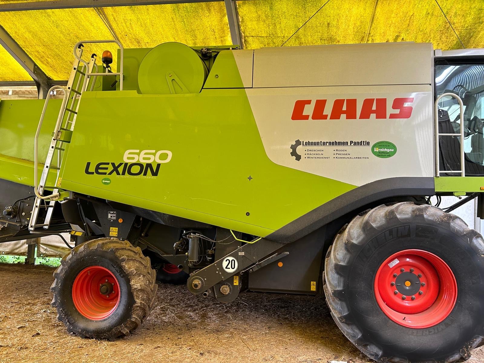 Mähdrescher типа CLAAS Lexion 660, Gebrauchtmaschine в Ditzingen (Фотография 2)