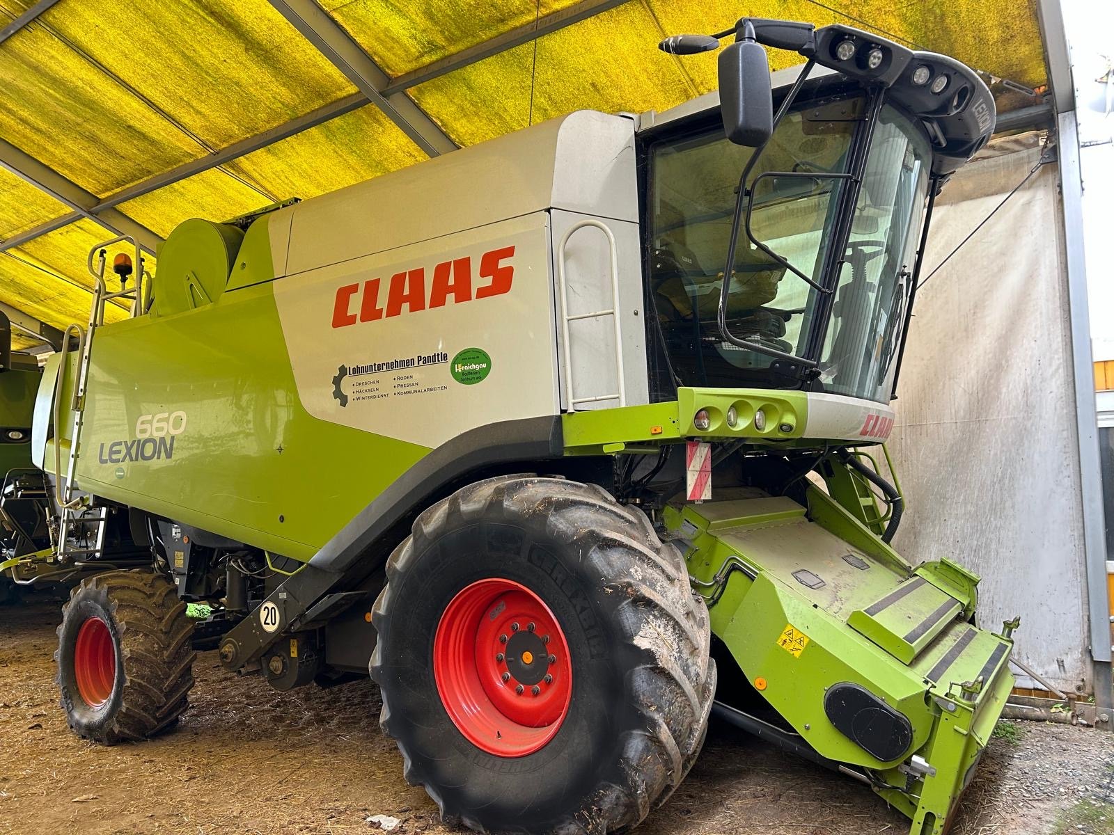 Mähdrescher типа CLAAS Lexion 660, Gebrauchtmaschine в Ditzingen (Фотография 3)