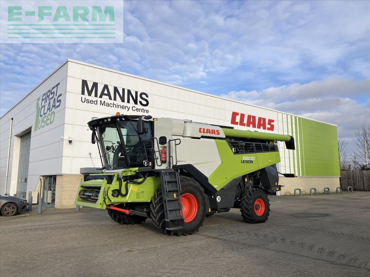 Mähdrescher типа CLAAS LEXION 6600, Gebrauchtmaschine в SUFFOLK (Фотография 1)