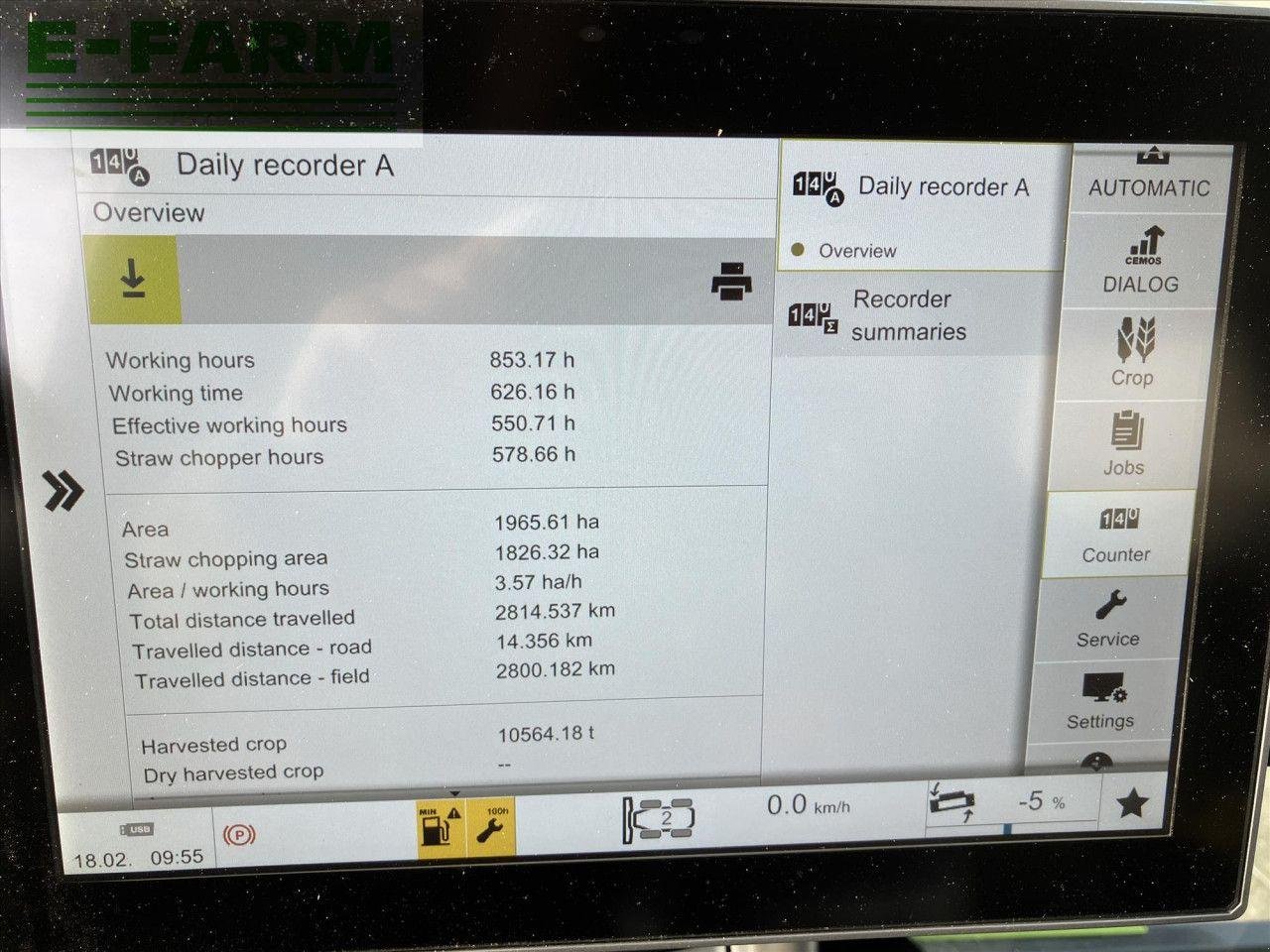 Mähdrescher типа CLAAS LEXION 6600, Gebrauchtmaschine в SUFFOLK (Фотография 11)