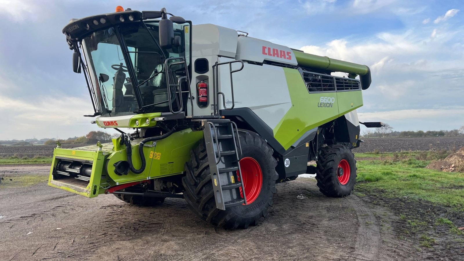Mähdrescher typu CLAAS LEXION 6600, Gebrauchtmaschine v Løgumkloster (Obrázek 2)