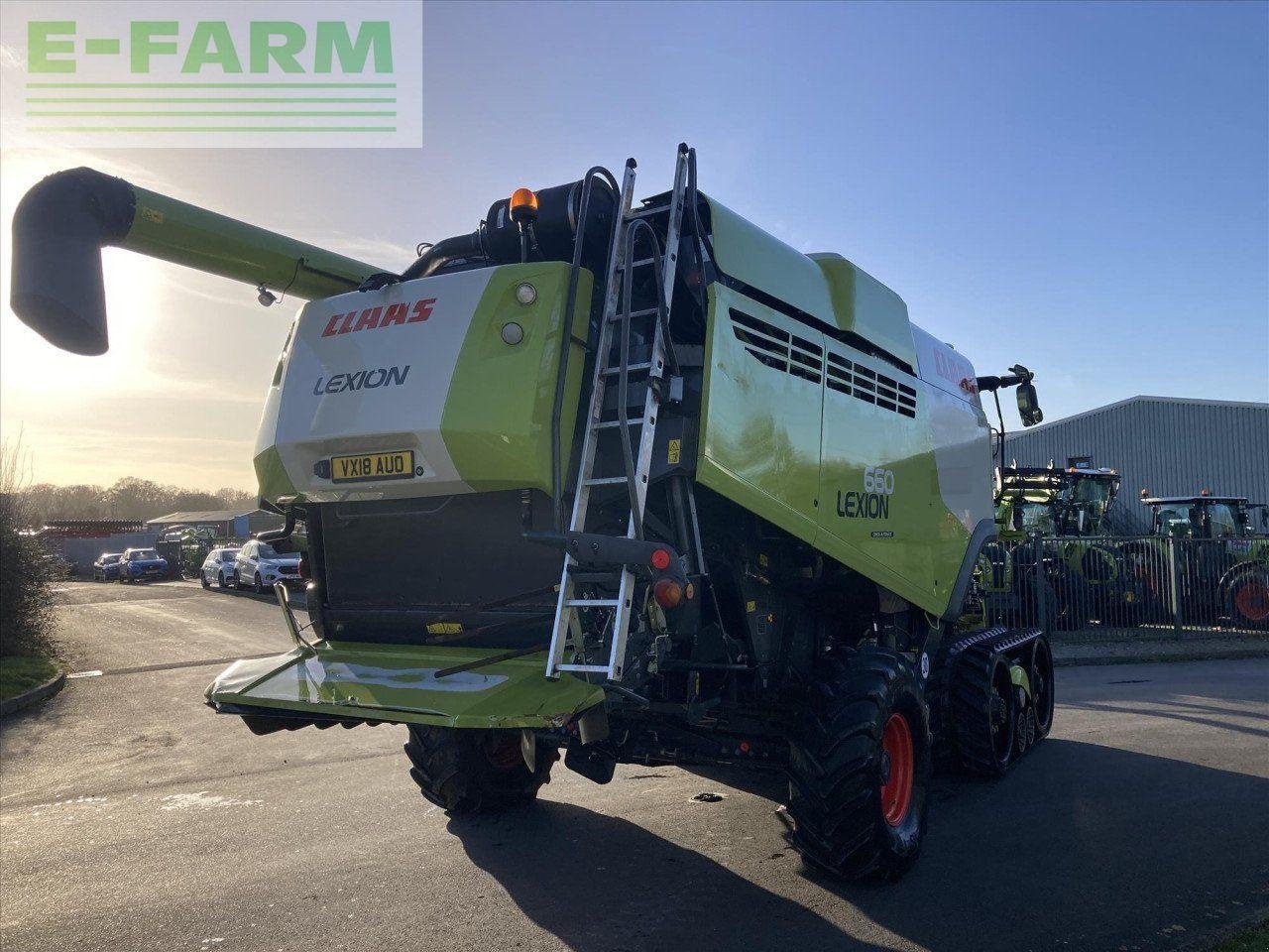 Mähdrescher del tipo CLAAS LEXION 660TT WITH V770 CUTTERBAR, Gebrauchtmaschine In STANDERWICK, FROME (Immagine 11)