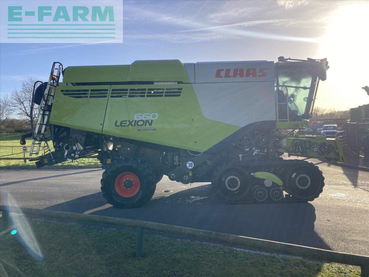 Mähdrescher del tipo CLAAS LEXION 660TT WITH V770 CUTTERBAR, Gebrauchtmaschine In STANDERWICK, FROME (Immagine 13)