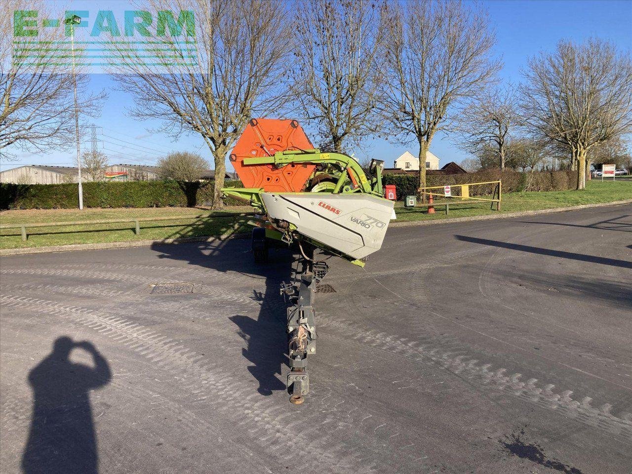 Mähdrescher del tipo CLAAS LEXION 660TT WITH V770 CUTTERBAR, Gebrauchtmaschine In STANDERWICK, FROME (Immagine 21)