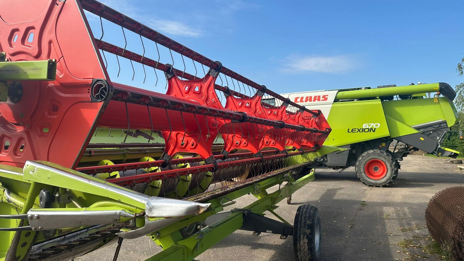 Mähdrescher des Typs CLAAS LEXION 670 4WD  NY PRIS!!!, Gebrauchtmaschine in Kolding (Bild 2)