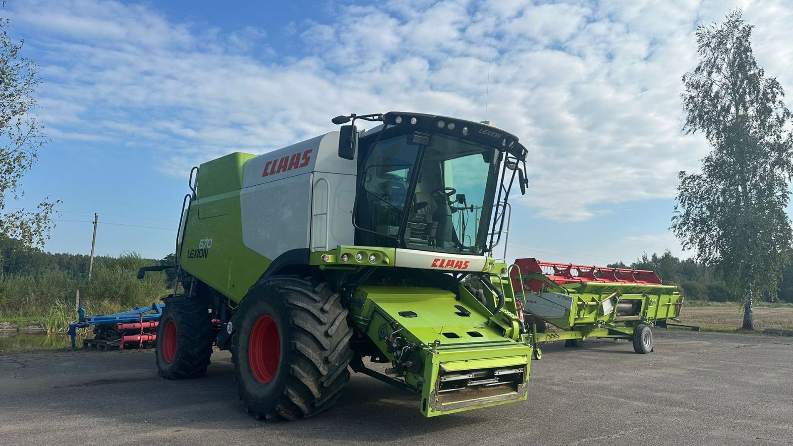 Mähdrescher des Typs CLAAS LEXION 670 4WD  NY PRIS!!!, Gebrauchtmaschine in Kolding (Bild 1)