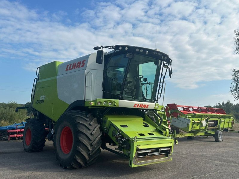 Mähdrescher tipa CLAAS LEXION 670 4WD  NY PRIS!!!, Gebrauchtmaschine u Kolding (Slika 1)