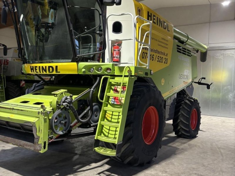 Mähdrescher des Typs CLAAS lexion 670 (stage iiib), Gebrauchtmaschine in WIESELBURG (Bild 1)