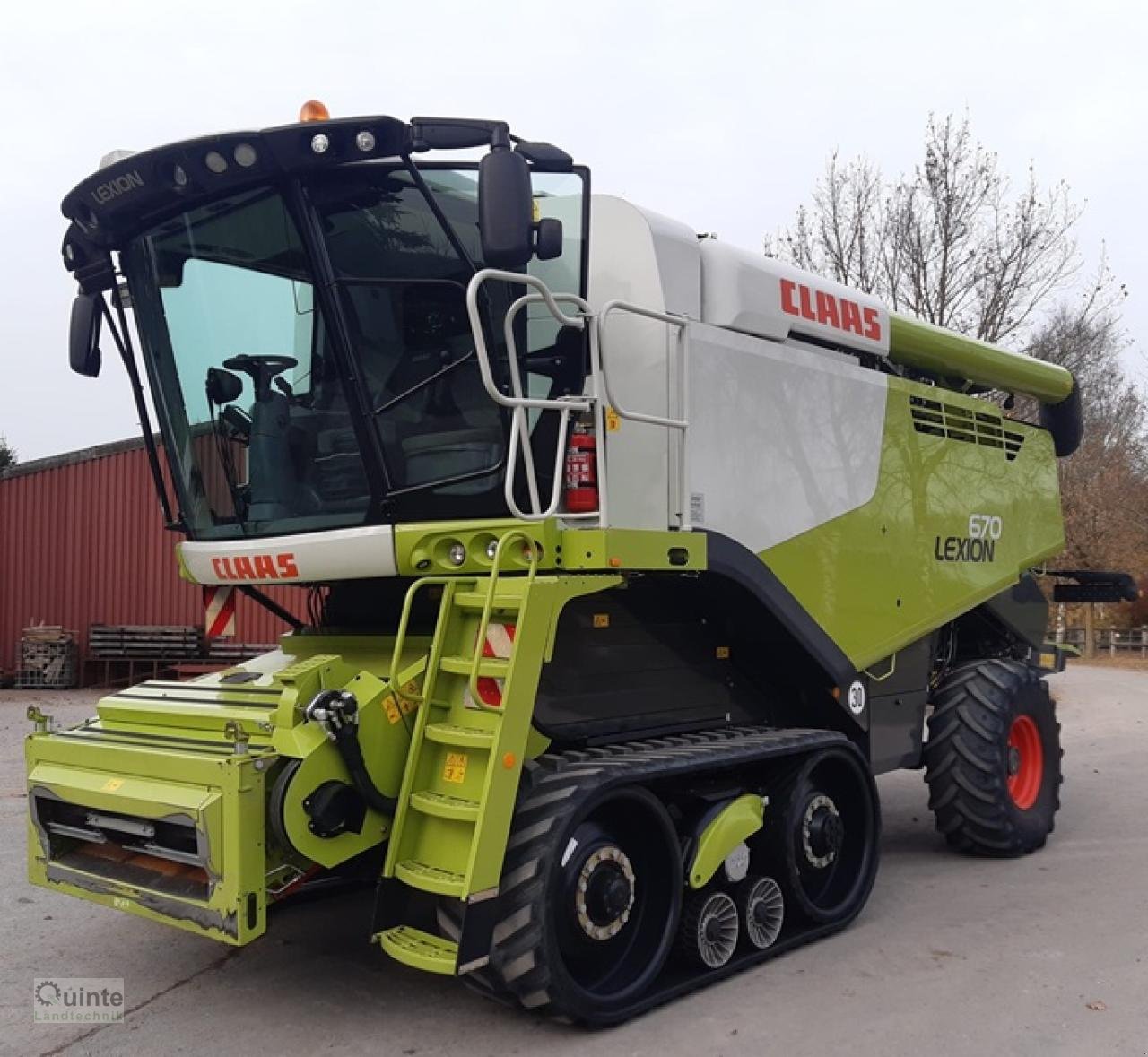 Mähdrescher tip CLAAS Lexion 670 TerraTrac, Gebrauchtmaschine in Lichtenau-Kleinenberg (Poză 2)