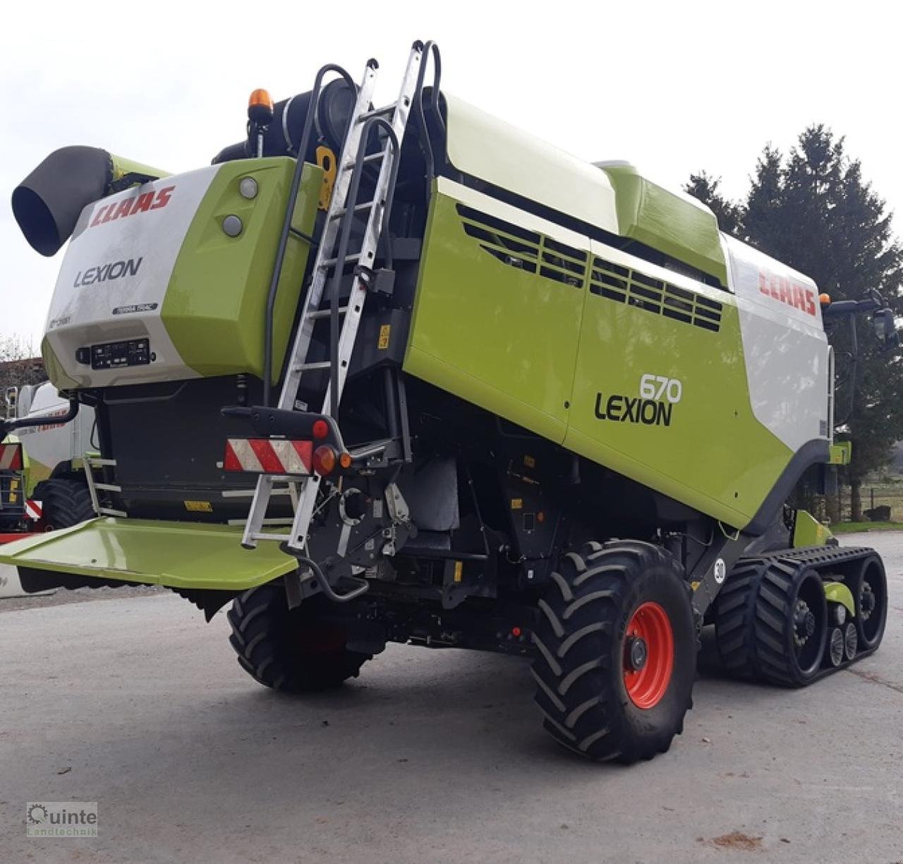 Mähdrescher tip CLAAS Lexion 670 TerraTrac, Gebrauchtmaschine in Lichtenau-Kleinenberg (Poză 3)
