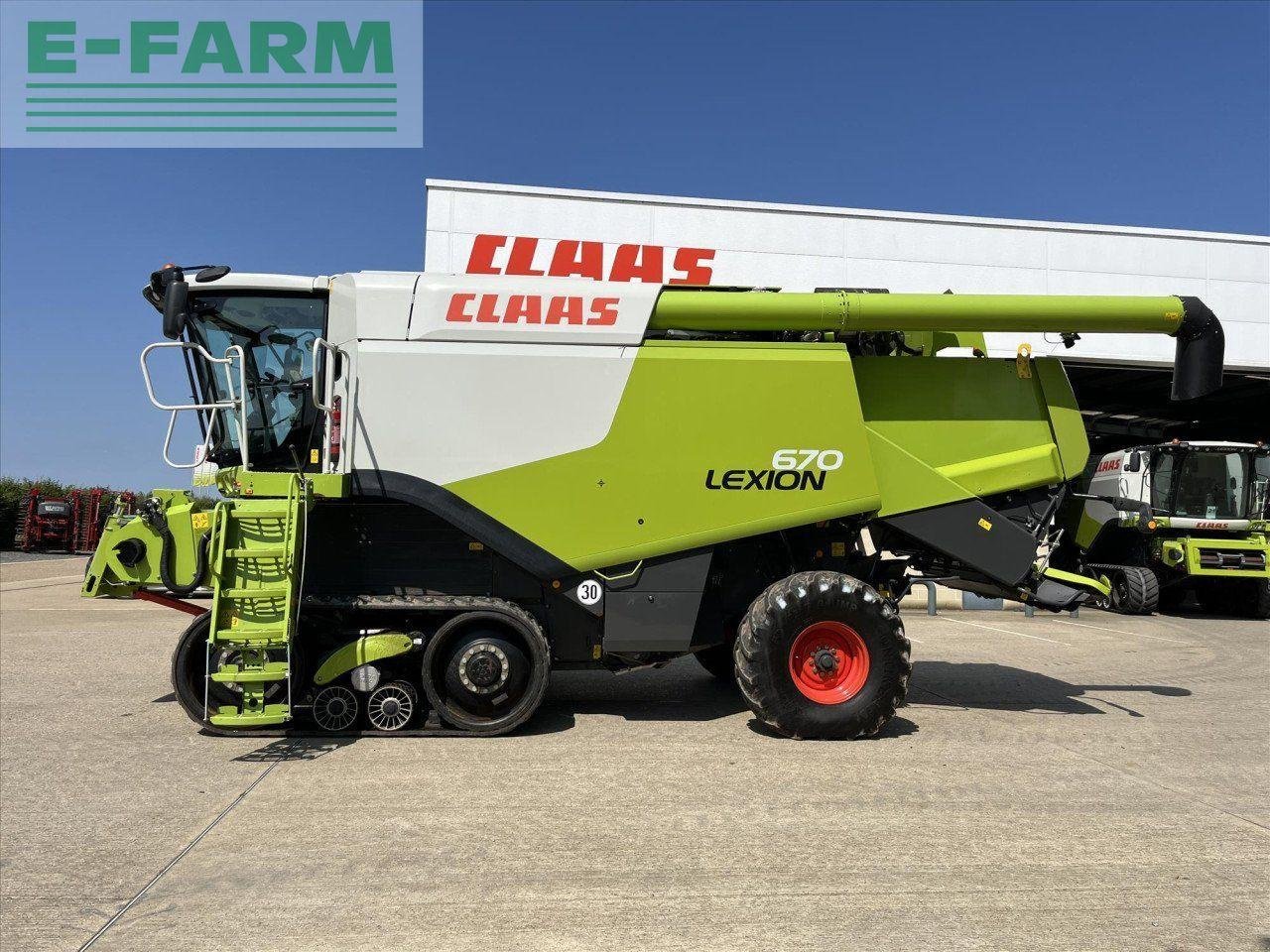 Mähdrescher typu CLAAS LEXION 670 TT, Gebrauchtmaschine v SUFFOLK (Obrázek 9)