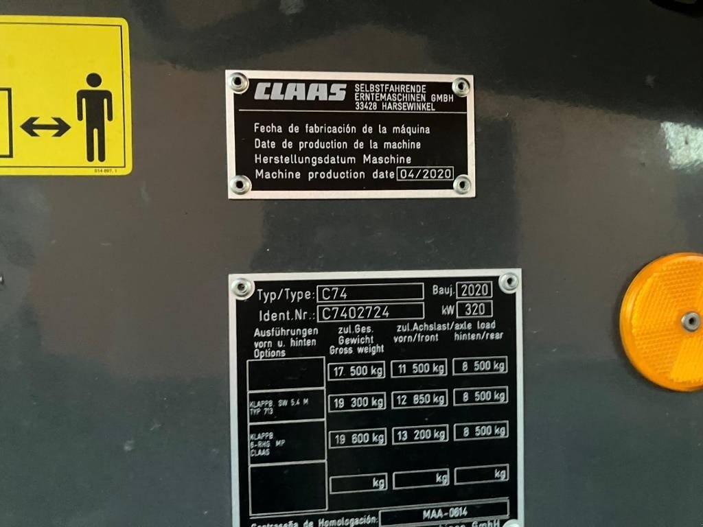 Mähdrescher typu CLAAS Lexion 670, Gebrauchtmaschine v Mern (Obrázek 14)