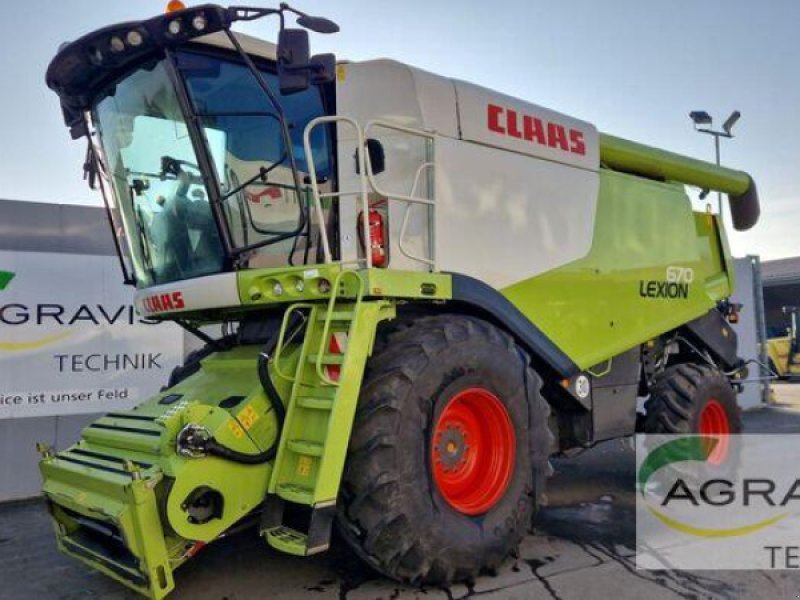 Mähdrescher des Typs CLAAS LEXION 670, Gebrauchtmaschine in Melle-Wellingholzhausen