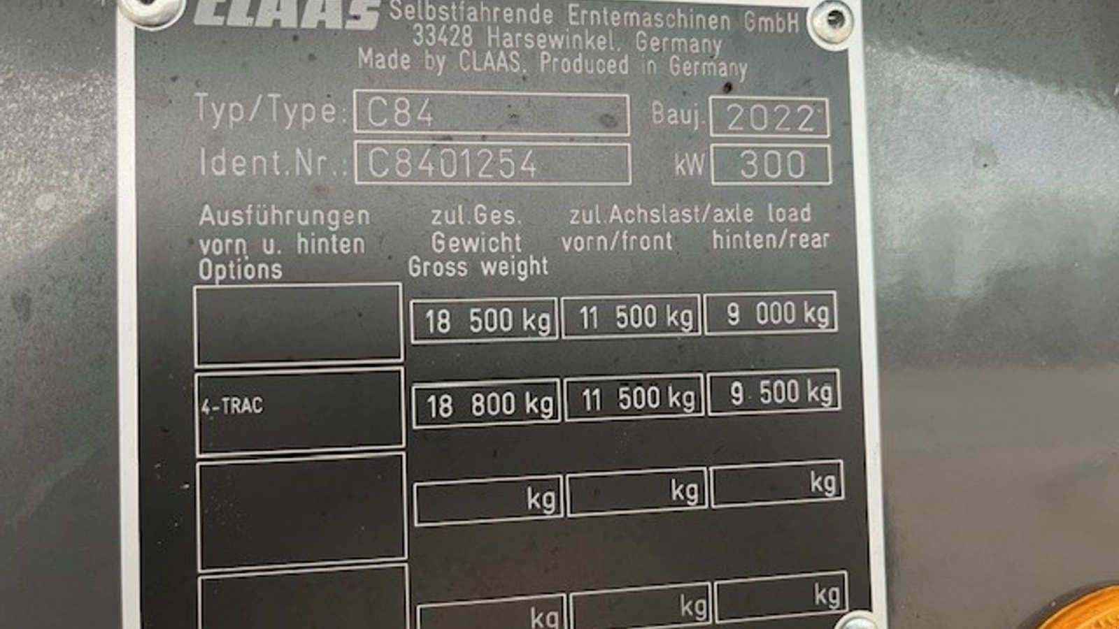 Mähdrescher des Typs CLAAS LEXION 6700 4WD, Gebrauchtmaschine in Skærbæk (Bild 5)