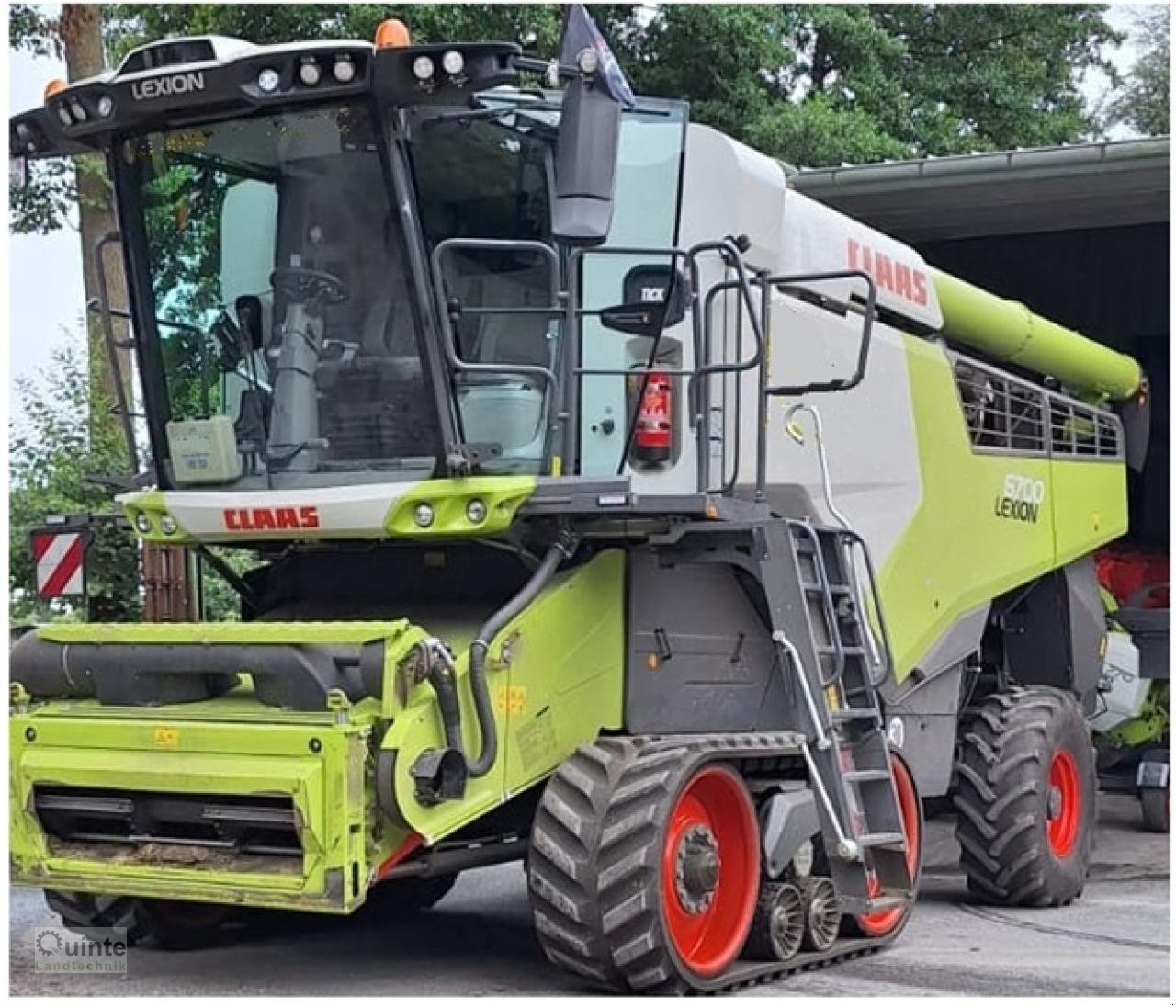Mähdrescher of the type CLAAS Lexion 6700 Terra Trac, Gebrauchtmaschine in Lichtenau-Kleinenberg (Picture 1)