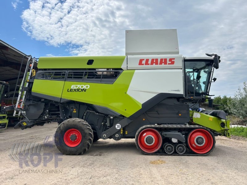 Mähdrescher типа CLAAS Lexion 6700 TT V-Kanal Allrad, Gebrauchtmaschine в Schutterzell