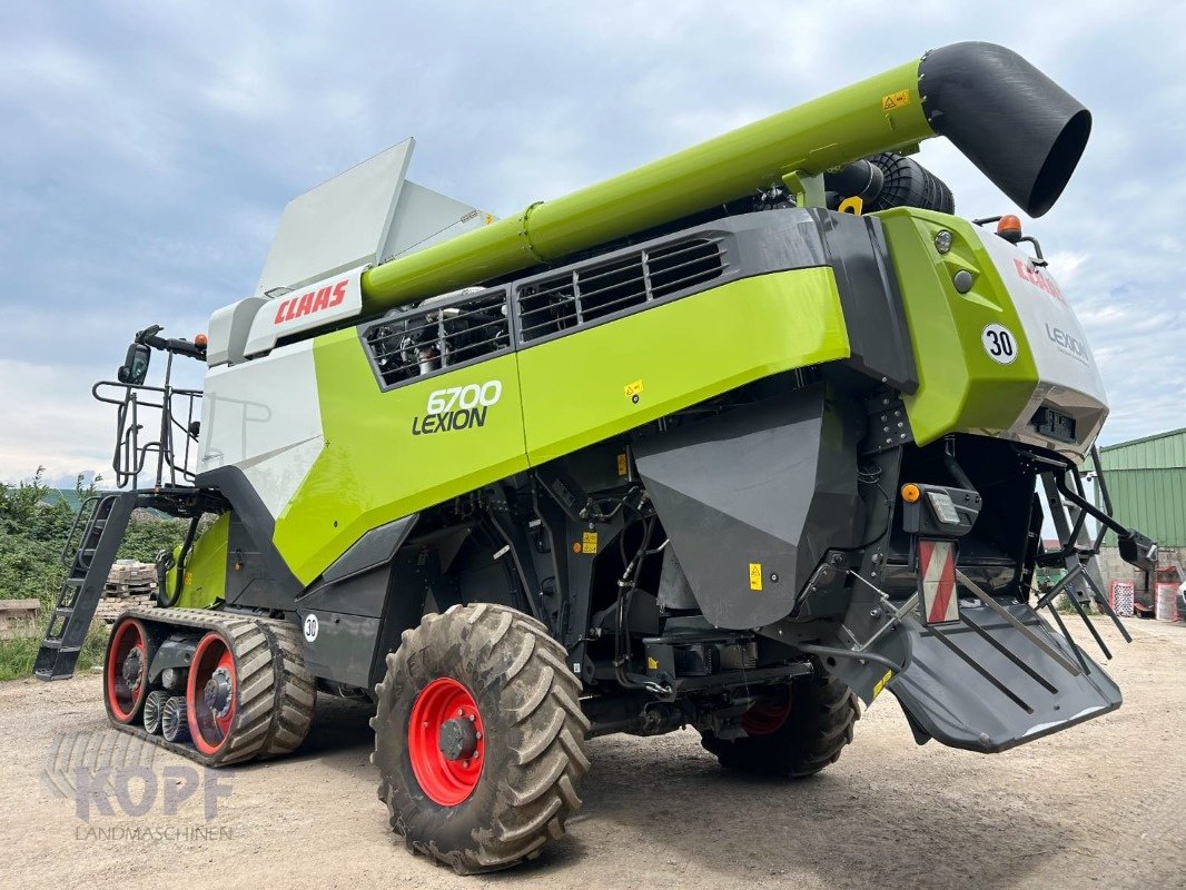 Mähdrescher typu CLAAS Lexion 6700 TT V-Kanal Allrad, Gebrauchtmaschine v Schutterzell (Obrázek 7)