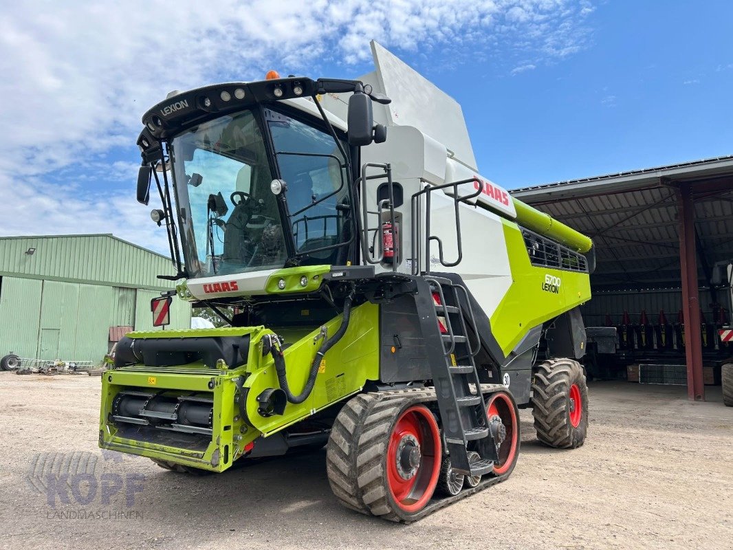Mähdrescher of the type CLAAS Lexion 6700 TT V-Kanal, Gebrauchtmaschine in Schutterzell (Picture 4)