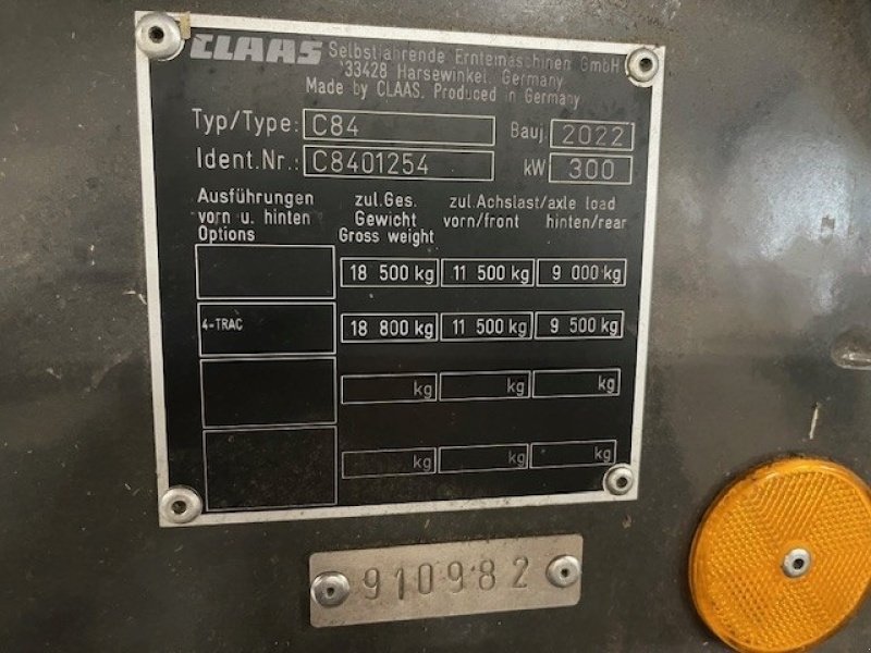 Mähdrescher des Typs CLAAS LEXION 6700, Gebrauchtmaschine in Rødding (Bild 9)