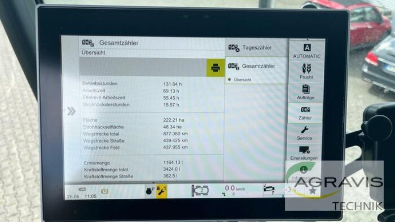 Mähdrescher des Typs CLAAS LEXION 6700, Gebrauchtmaschine in Warburg (Bild 15)