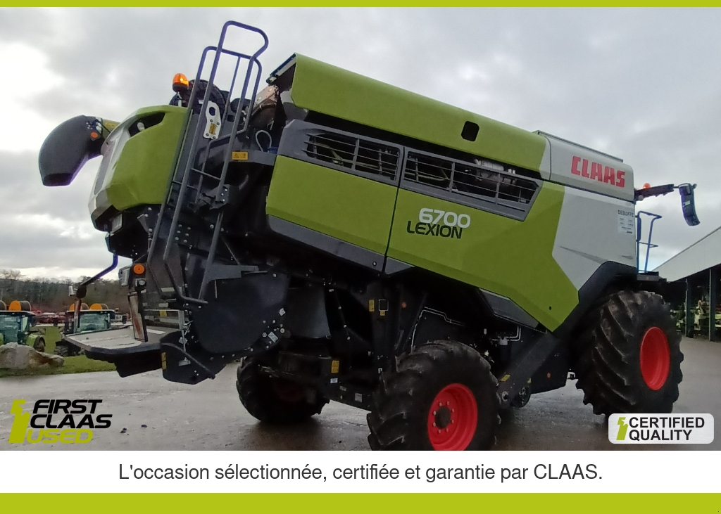 Mähdrescher van het type CLAAS LEXION 6700, Gebrauchtmaschine in SALEUX (Foto 7)