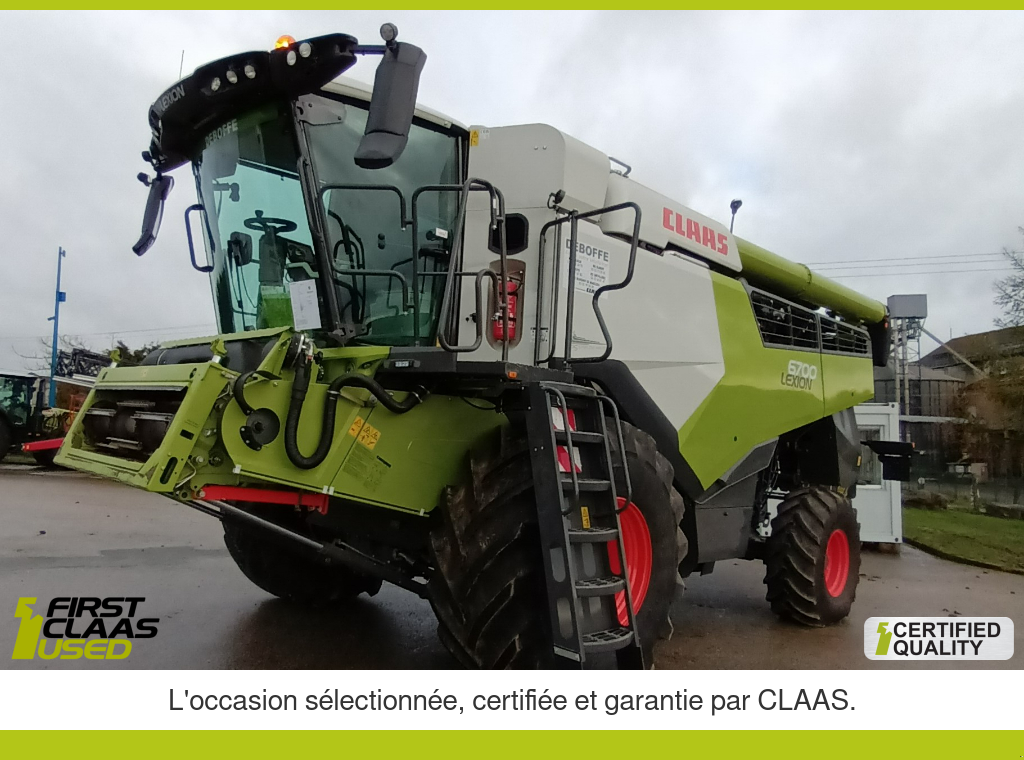Mähdrescher van het type CLAAS LEXION 6700, Gebrauchtmaschine in SALEUX (Foto 3)