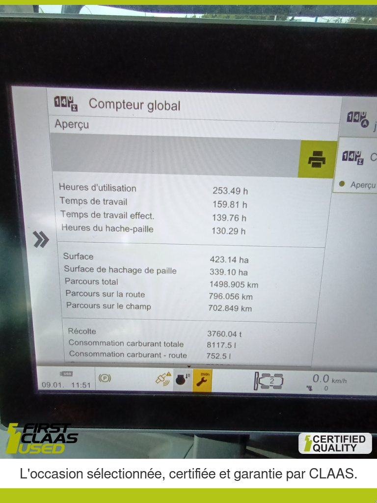 Mähdrescher van het type CLAAS LEXION 6700, Gebrauchtmaschine in SALEUX (Foto 9)