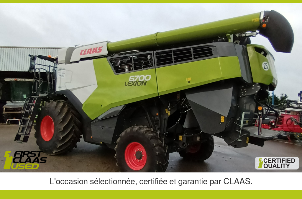 Mähdrescher van het type CLAAS LEXION 6700, Gebrauchtmaschine in SALEUX (Foto 4)