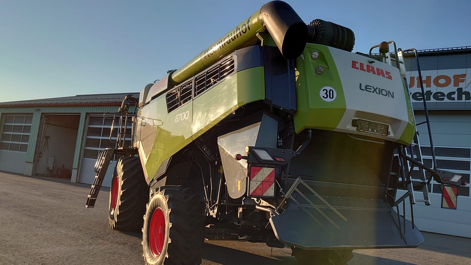 Mähdrescher of the type CLAAS Lexion 6700, Gebrauchtmaschine in Grund (Picture 3)
