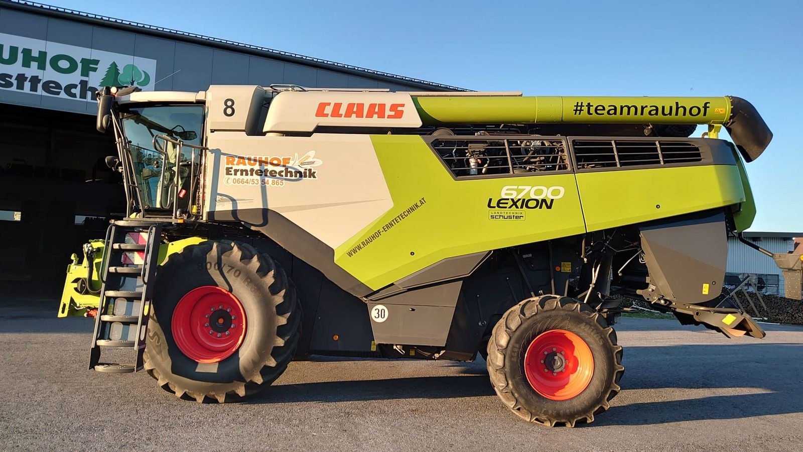 Mähdrescher of the type CLAAS Lexion 6700, Gebrauchtmaschine in Grund (Picture 4)