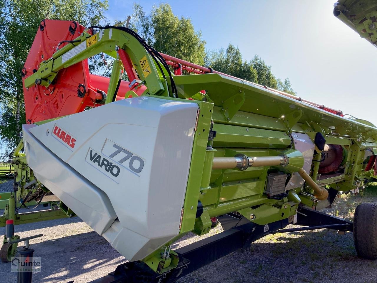 Mähdrescher des Typs CLAAS Lexion 6700, Gebrauchtmaschine in Lichtenau-Kleinenberg (Bild 5)