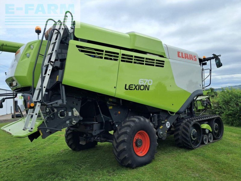Mähdrescher vrste CLAAS LEXION 670TT, Gebrauchtmaschine v DUNBAR (Slika 1)