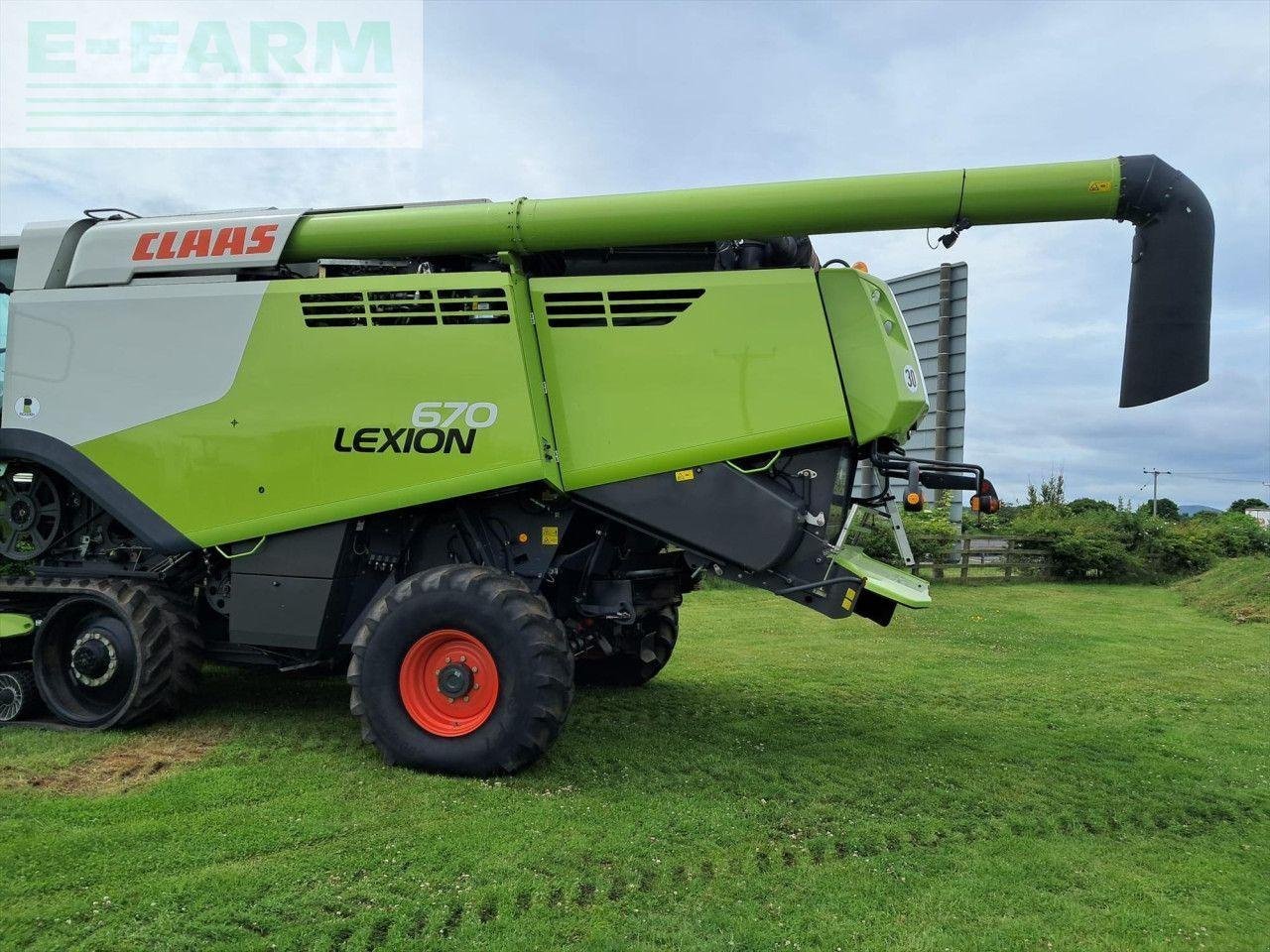 Mähdrescher typu CLAAS LEXION 670TT, Gebrauchtmaschine v DUNBAR (Obrázek 7)