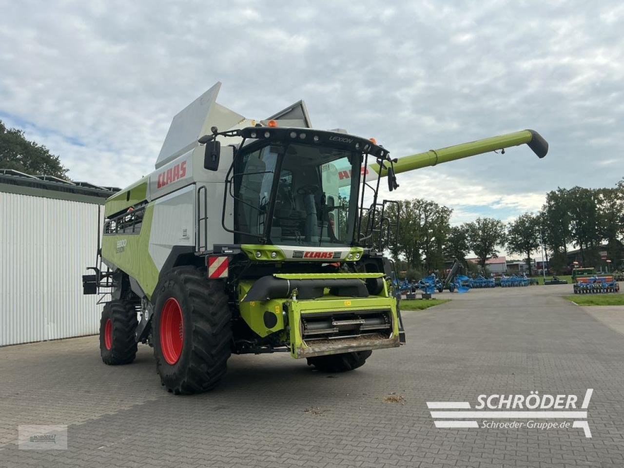 Mähdrescher des Typs CLAAS LEXION 6800 + VARIO 1080 (INKL. RAPS), Gebrauchtmaschine in Lastrup (Bild 2)