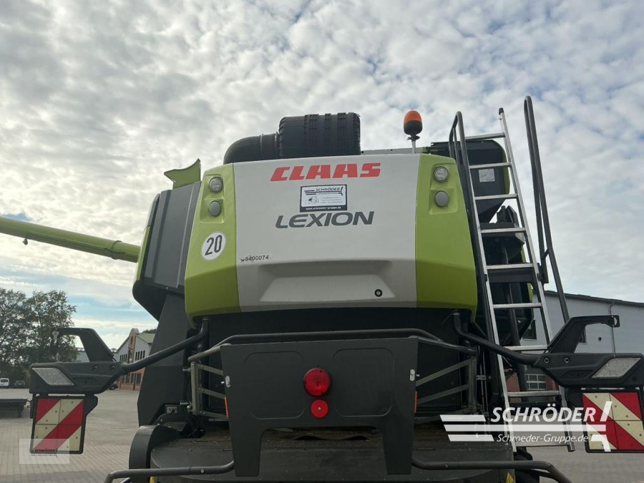 Mähdrescher des Typs CLAAS LEXION 6800 + VARIO 1080 (INKL. RAPS), Gebrauchtmaschine in Lastrup (Bild 15)