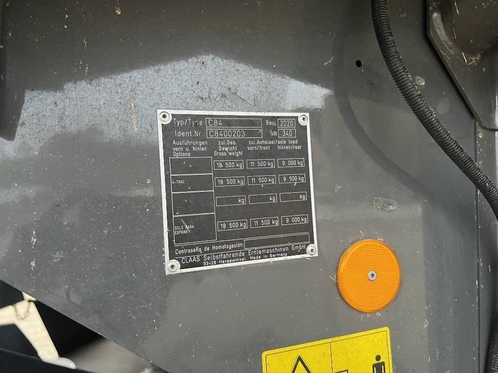 Mähdrescher of the type CLAAS Lexion 6800, Gebrauchtmaschine in Mern (Picture 8)