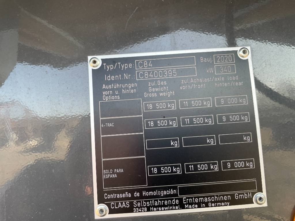 Mähdrescher of the type CLAAS Lexion 6800, Gebrauchtmaschine in Mern (Picture 11)