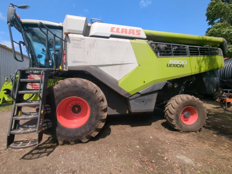 Mähdrescher des Typs CLAAS LEXION 6800, Gebrauchtmaschine in FRESNAY LE COMTE