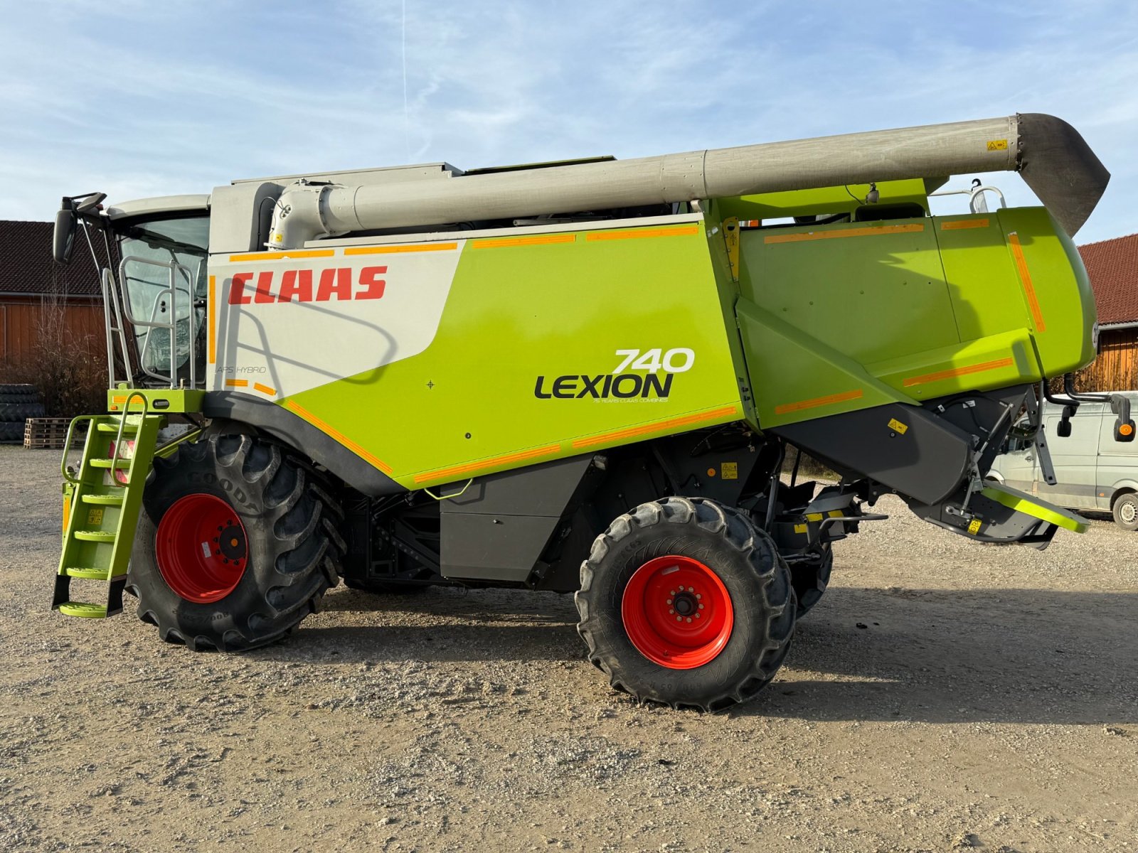 Mähdrescher от тип CLAAS Lexion 740, Gebrauchtmaschine в Hemau (Снимка 11)
