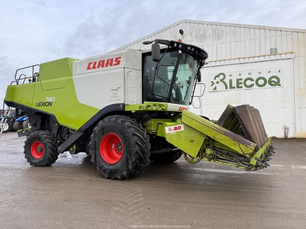 Mähdrescher za tip CLAAS LEXION 740, Gebrauchtmaschine u FRESNAY LE COMTE (Slika 1)