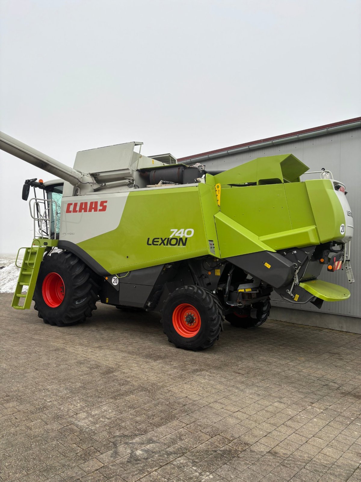 Mähdrescher tip CLAAS Lexion 740, Gebrauchtmaschine in Hemau (Poză 4)