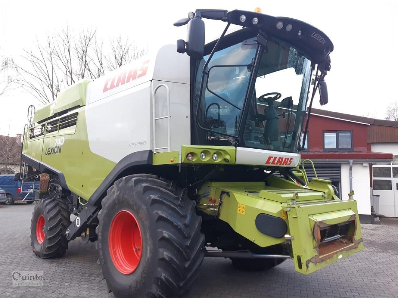 Mähdrescher des Typs CLAAS Lexion 740, Gebrauchtmaschine in Lichtenau-Kleinenberg (Bild 4)