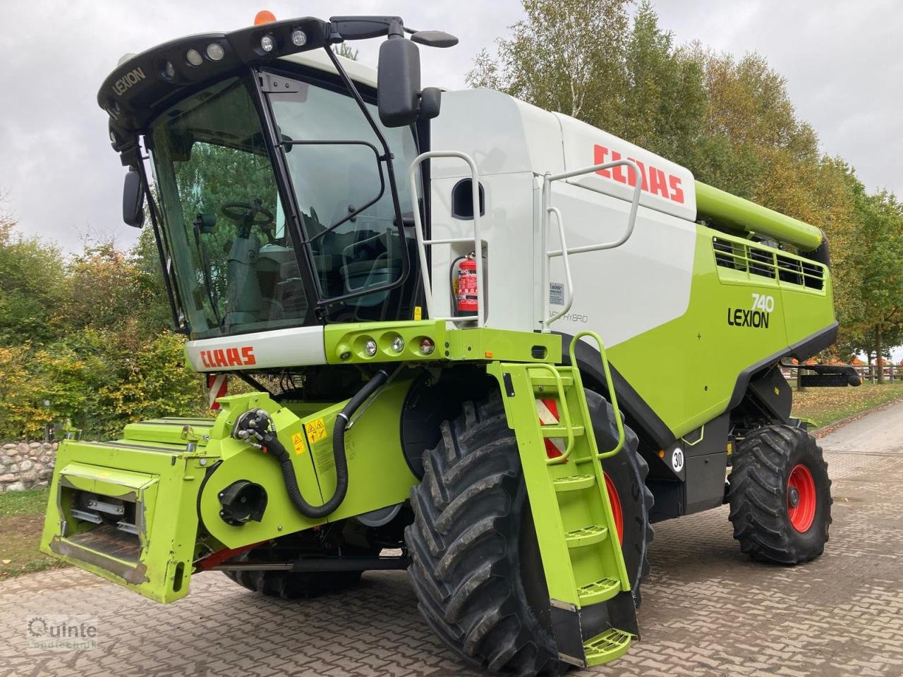 Mähdrescher Türe ait CLAAS Lexion 740, Gebrauchtmaschine içinde Lichtenau-Kleinenberg (resim 2)