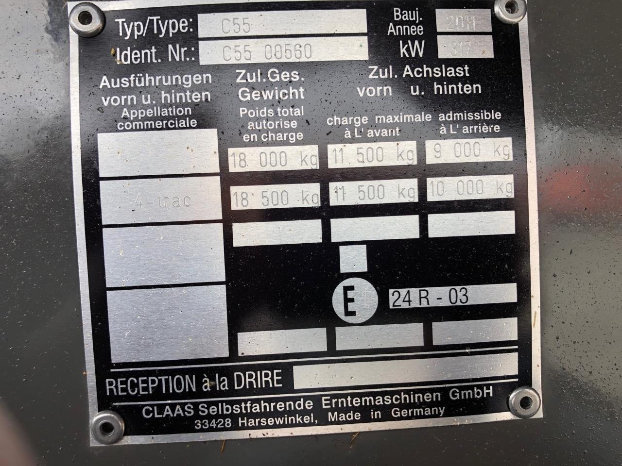 Mähdrescher typu CLAAS LEXION 750 4-WD, Gebrauchtmaschine w Hinnerup (Zdjęcie 8)