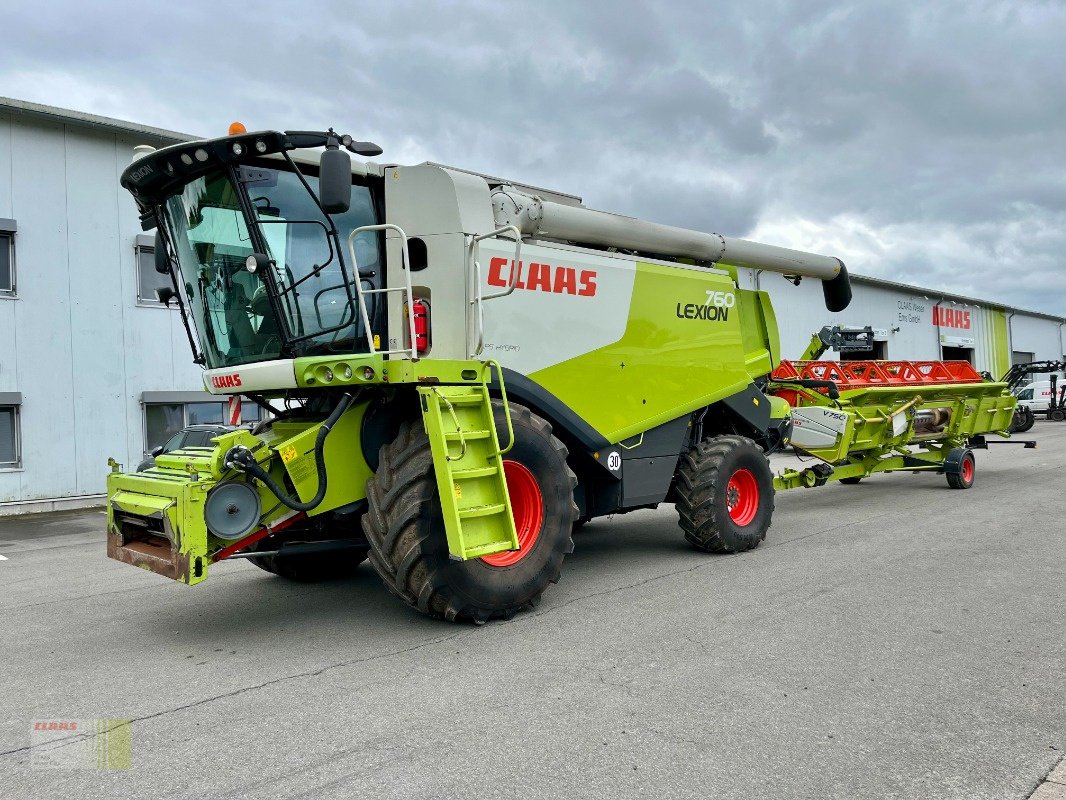 Mähdrescher Türe ait CLAAS LEXION 750 Allrad APS Hybrid, VARIO 750 AC, TW, Quantimeter, GPS, Gebrauchtmaschine içinde Molbergen (resim 1)