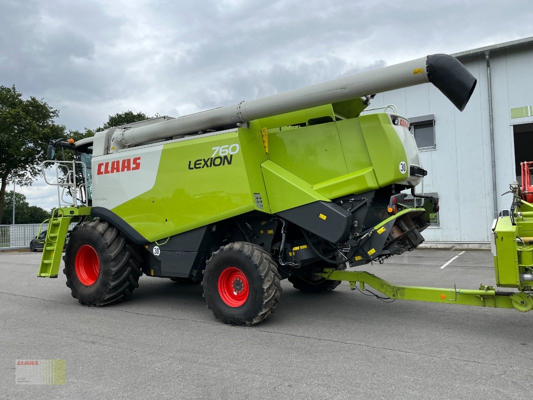 Mähdrescher Türe ait CLAAS LEXION 750 Allrad APS Hybrid, VARIO 750 AC, TW, Quantimeter, GPS, Gebrauchtmaschine içinde Molbergen (resim 3)